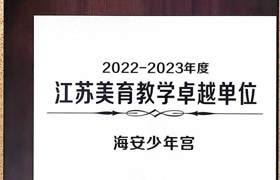 2022-2023年度江苏省美育教学卓越单位
